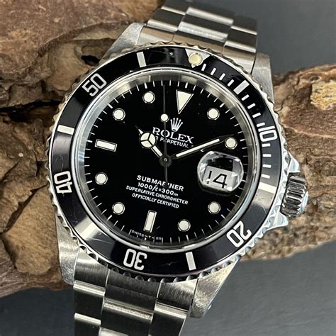 rolex submariner date mens watch 16610|Rolex Submariner model 16610 price.